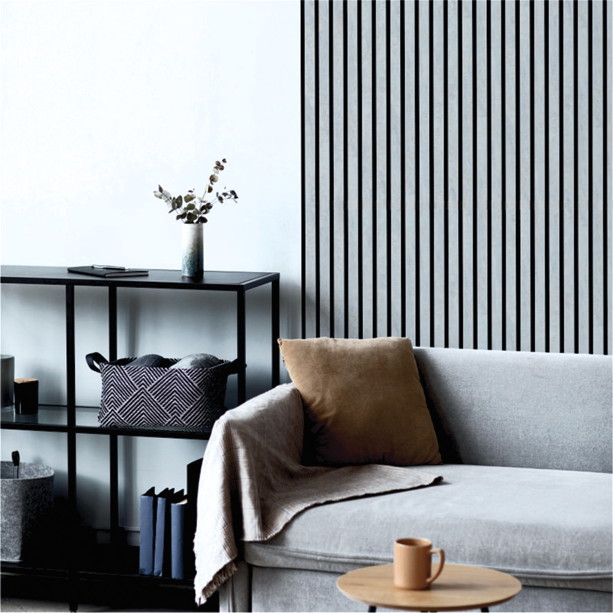 Acoustic 3D panel 5590 TREND 20 CHICAGO CONCRETE 20/600/2780mm