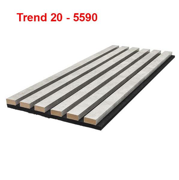 Acoustic 3D panel 5590 TREND 20 CHICAGO CONCRETE 20/600/2780mm