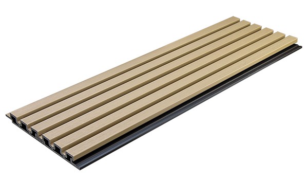 WPC Panel 2ης γενιάς με 3D πηχάκια 25/147.5mm LIGHT OAK 5550